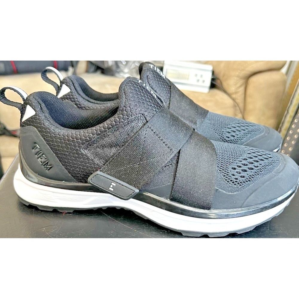 TIEM Women's Size 8.5 Slipstream Indoor Cycling Shoes All Black